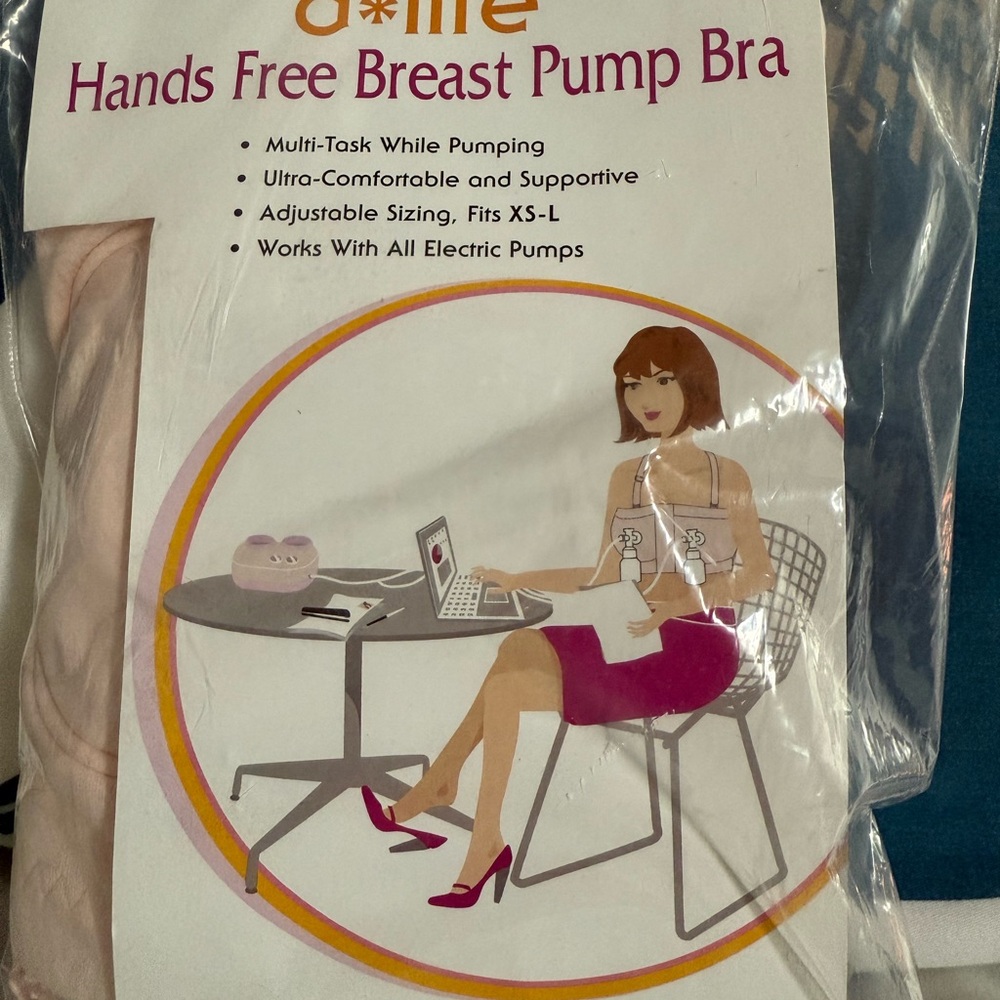 Hands-Free Breast Pump Bra